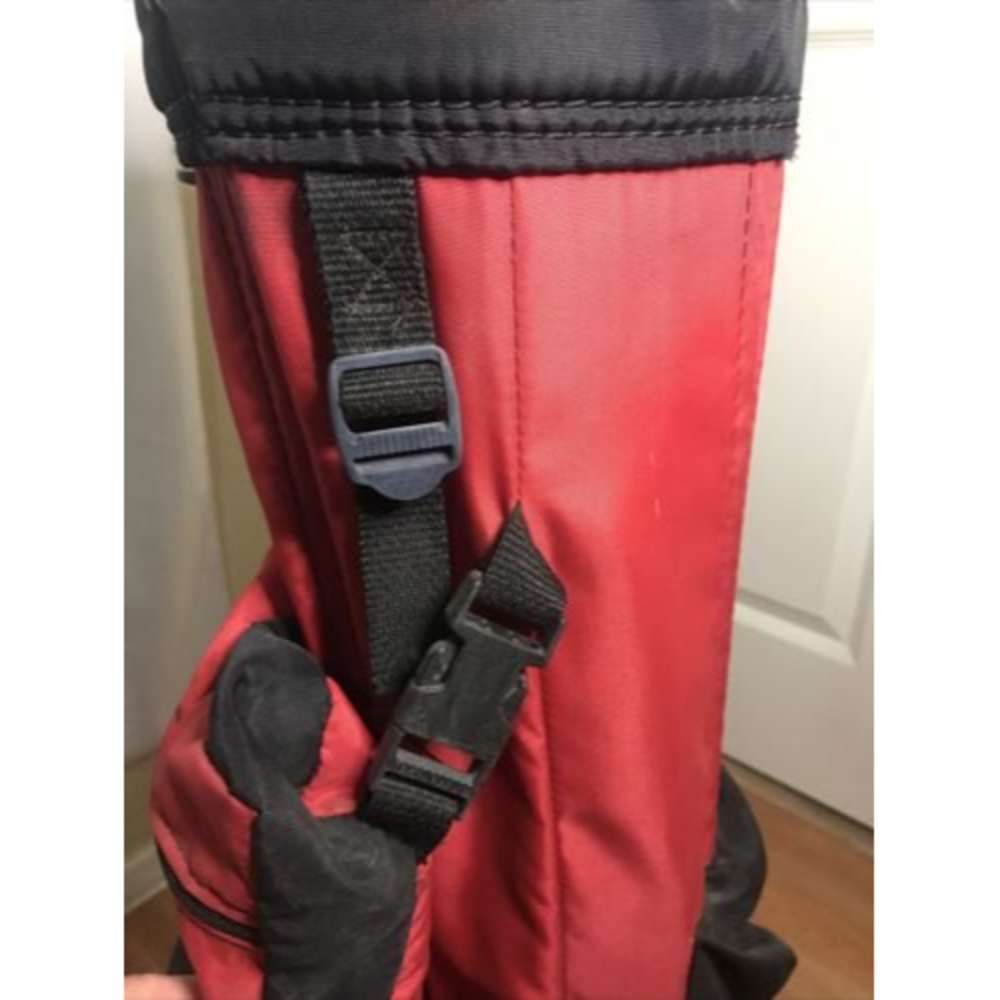 Vintage Budweiser King Of Beers Golf Bag W/ Carry Str… Gem